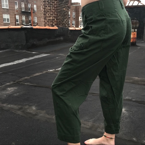 ASOS Green Cargo Pants - Picture 1 of 3